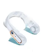 Portable Neck Fan, 5 Speeds Adjustable USB Rechargeable Personal Fan, 720 Cooling Airflow Bladeless Neck Fan with LED Display Fan Camping Office