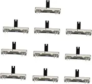 ERINGOGO 10 Pcs Sliding Potentiometer Module Adjustable for Lights and Mixers Ohm Mono Resistor Board with Precise Dimensions