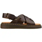 Dr Martens Mens Zane Slides Sandals Brown