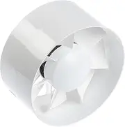 Steinberg14 Pipe Fan 150 mm / 6" Extractor Fan with Timer/Timer, Quiet Inliner for Bathroom, Greenhouse, Garage