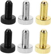 HONITANO 6pcs Guitar Tremolo Bridge Screw Kit M5 x 13mm Metal Screws for Acoustic Guitar Bridge Tailpiece