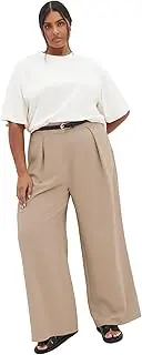 [City Chic] Women's Plus Size Pant - Tori, Taupe, 24 Plus