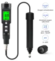 Dissolved DO Oxygen Meter Probe Tester 0-40mg/l saturation: 0.0-300% DO9100 +
