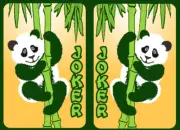 Mah Jongg Jong Mahjong 10 Joker Stickers Panda - Set #622 ** Free Shipping **