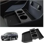 Center Console Organizer Compatible with Hyundai Palisade 2023 2024 Accessories Interior Insert Glove Pallet Drawer Box Holder (Lower Center Console Organizer)