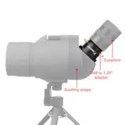 M42/M48 Female to M42 Male Adapter for Telescope Spotting Scope Photography