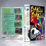 Sega Saturn Custom Case - NO GAME - Baku Baku