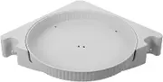 CHILDWEET Shelf Rotating Spice Mount Storage No Drilling Condiment Holder Silver Grey