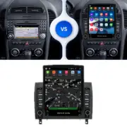 9.7" Vertical Android 11 Stereo Radio GPS Navi For Benz SLK Class R171 2004-2010