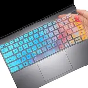 Colorful Keyboard Cover for 2024 2023 Dell Inspiron 16 i7635 i7630 7635 7630 7620 5635 5630 5625 5620/Inspiron 14 7430 7435 14"/Inspiron 16 Plus 7635 7630 7620 16 inch Laptop
