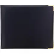 Classic Quarto Guest Book, Landscape (Dark Blue)