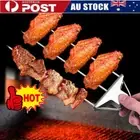 Grill Outdoor 3-Prong BBQ Sticks Grilling Skewers Barbecue Skewers Kabob RO