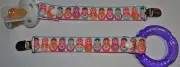 Top quality metal/plastic teeth dummy/pacifier clip/chain/saver: Babushka Doll