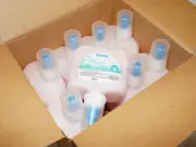Box of 8 Ecolab 6087925 Endure Foam Hand Soap 1200 ml dispenser refill bottle