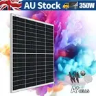 350W Solar Panel 12V 350 Watt Mono Fixed Caravan Camping Power Charging Battery