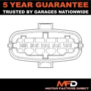 Fits Vauxhall Vectra Frontera Saab 9-3 MFD Mass Air Flow Meter Sensor #2