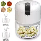 100+250ml Electric Garlic Chopper Vegetable Food Slicer Grinder Blender Crusher