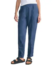 Faherty Arlie Linen-Blend Pant