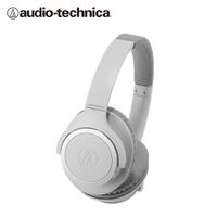 【audio-technica 鐵三角】ATH-SR30BT 耳罩式藍牙耳機(灰)