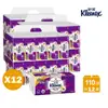 【Kleenex 舒潔】12串組-三層抽取式衛生紙(110抽x20包*12串)