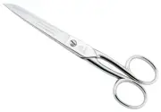 ALPEN PROFESSIONAL HOUSEHOLD TAILOR SCISSORS / ONE ROUNDED ONE SHARP TIPS 6"