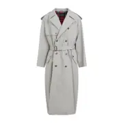 [Balenciaga] Balenciaga-Military Beige Cotton Coat-Donna XS STAND