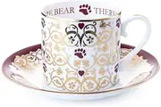 Charlie Bear - Cup & Saucer Set Always Room For One More