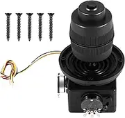 ALOEU 4-Axis Joystick Potentiometer Button Controller for -D400X-R4 10K 4D Sealed Rocker Potentiometer, Black