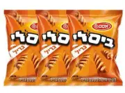 3X Bissli Osem Crunchy Wheat Snack Grill Flavored Original Taste 70gr ביסלי