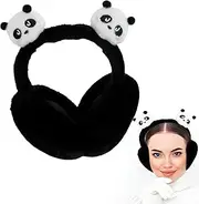 [Generic] Winter Earmuffs for Kids | Cartoon Style Ear Warmer Muff,Cute and Fun Winter Accessory for Walking, Outdoor Riding, Travel, Skiing, and Camping