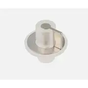 Genuine Smeg Gas Cooktop Control Knob (Silver & Clear) 694975479