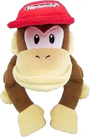 Sanei Super Mario All Star Collection AC21 Diddy Kong 9" Plush