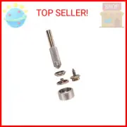 General Tools 1267 Screw Snap Fastener Kit with 6 Fasteners,Silver