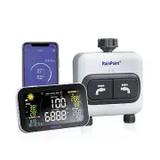 RAINPOINT 2 Zone WiFi Sprinkler Timer for Garden Hose - Smart Hose Timer WiFi...