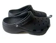 Crocs Womens Clogs Classic Platform Black Size 11 New With Tags