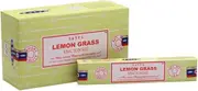 Satya Collection Incense Sticks 15g Packs or Box - Various Scents [Scent: Lemon Grass - Box of 12]