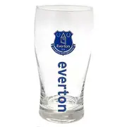 Everton FC Tulip Pint Glass Clear/Royal Blue One Size