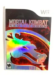Mortal Kombat: Armageddon - Nintendo Wii - Case Only/No Game