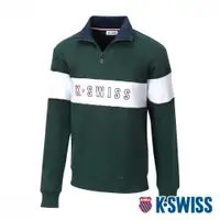 在飛比找蝦皮商城優惠-K-SWISS Mock Neck Sweatshirt立領