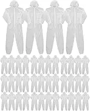Cocos Nobuoka Coveralls (Case), Water Repellent, Disposable Coveralls, Non-woven Fabric, For Work, 40 Pieces