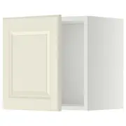 METOD wall cabinet, white/Bodbyn off-white, 40x37x40 cm