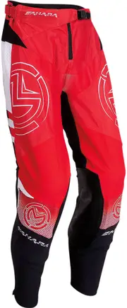 Moose Offroad Sahara, textile pants , color: Red/Black/White , size: 28