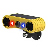 Solar Motion Sensor Alarm Outdoor Waterproof Security Siren Light