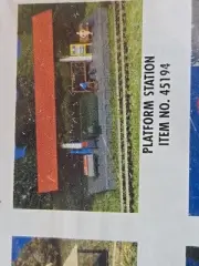Bachmann Plasticville #45194: HO Scale Platform Station Building Kit, NISB