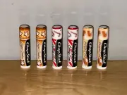 ChapStick Pumpkin Pie, Strawberry, Sugar Cookie Lip Balm Set Of 6 Tubes 0.15 oz.
