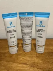 New BEAUTYSTAT UNIVERSAL MICROBIOME BARRIER BALANCING CLEANSER 1oz - 3 PACK DEAL