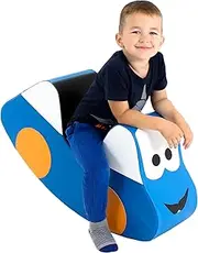 IGLU Ride on Rocking Toy Car Soft Play Shape - Blue