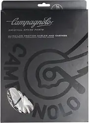 [Campagnolo] ErgoPower UltraShift Road Bike Black Brake/Shifter Cable/Housing Set - 9/10/11 Speed