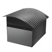Sandleford Woodland Grey Ripple Letterbox