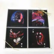 Pink Floyd The Wall Collector Card Drink Coaster Set - 4 Coasters One of a Kind!